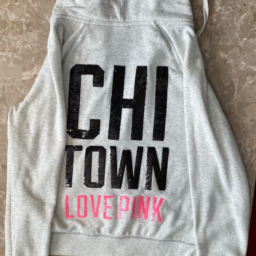 💕- PINK-CHICAGO Hoodie
